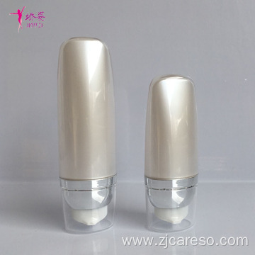 30ml/50ml Oval Shape Airless Lotion Bottles sunscreen bottle